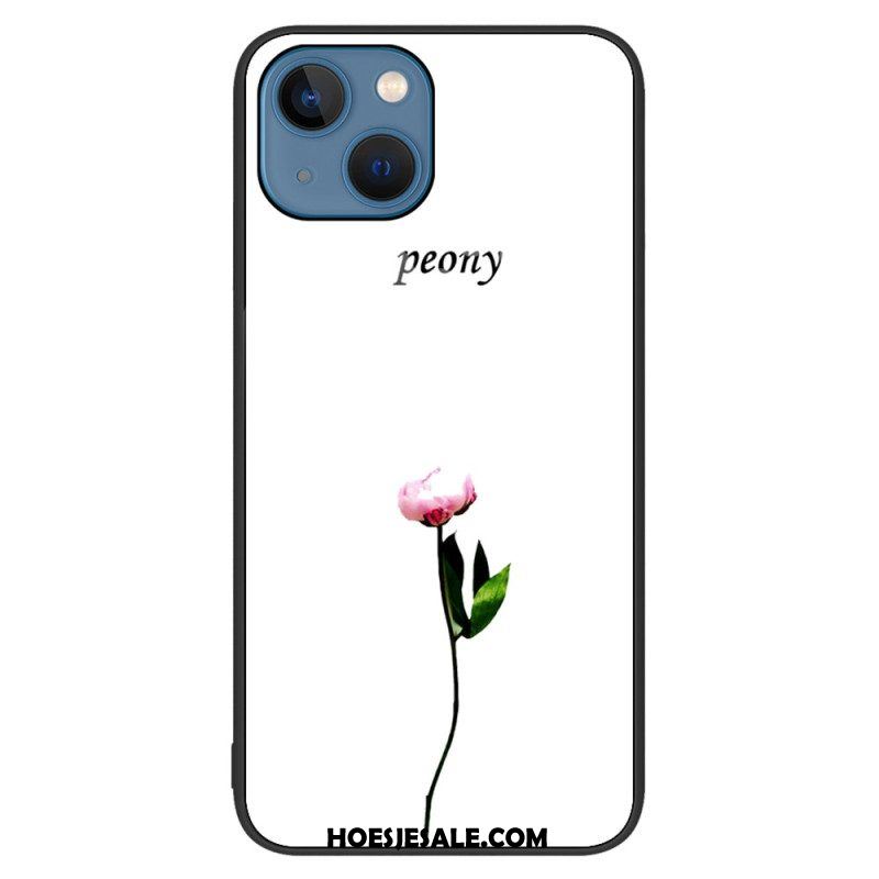 Telefoonhoesje voor iPhone 15 Plus Plantaardig Gehard Glas