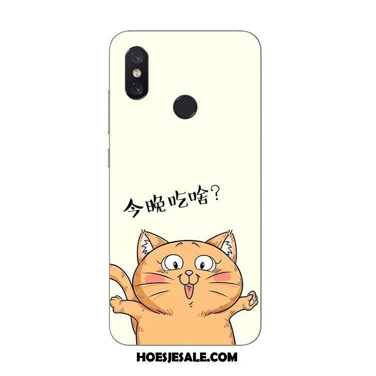 Xiaomi Mi 8 Hoesje Lovers Geel Hoes Mini Kat Sale