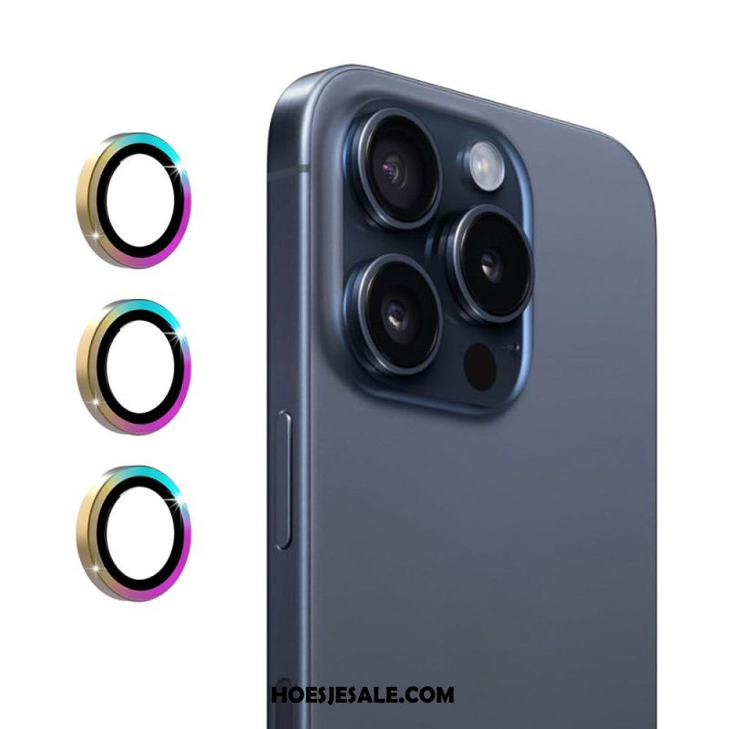 iPhone 16 Pro Max Enkay Gekleurde Ringen Lensbeschermer