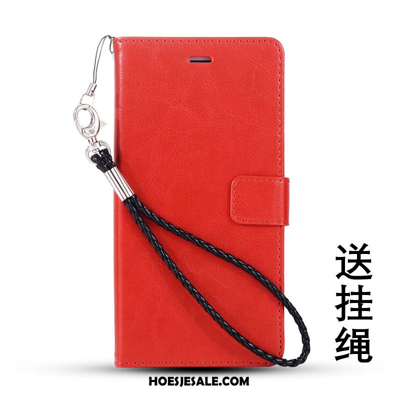 iPhone 5 / 5s Hoesje Leren Etui Kaart Folio Mobiele Telefoon Zacht Goedkoop