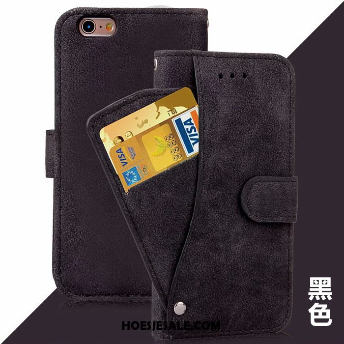 iPhone 6 / 6s Plus Hoesje Hoes Kaart Purper Scheppend Anti-fall Sale