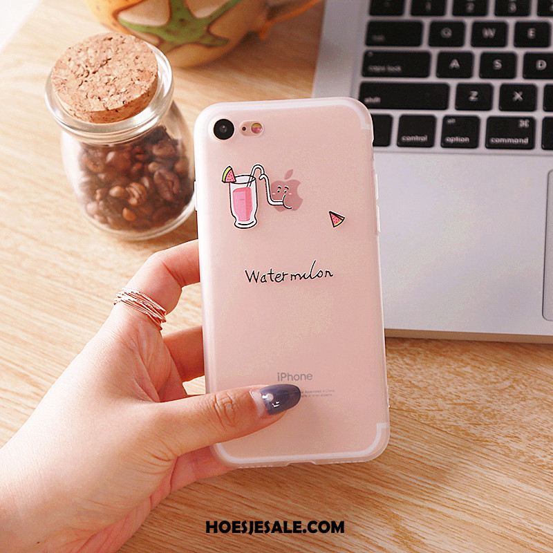 iPhone 7 Hoesje Lovers All Inclusive Hanger Siliconen Mobiele Telefoon Goedkoop