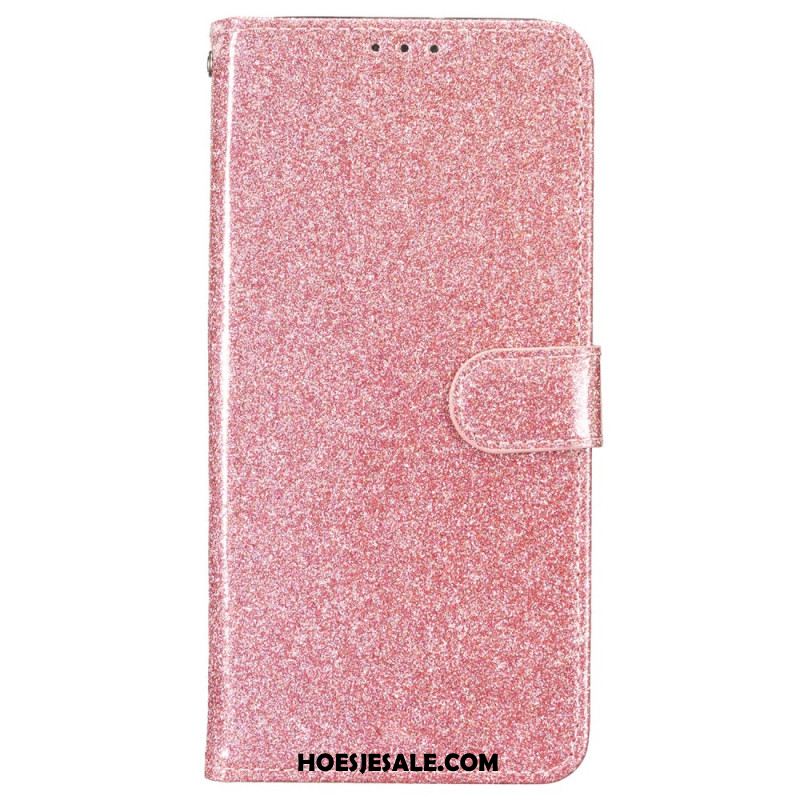 Bescherming Hoesje Oppo A98 5g Pailletten Met Bandjes