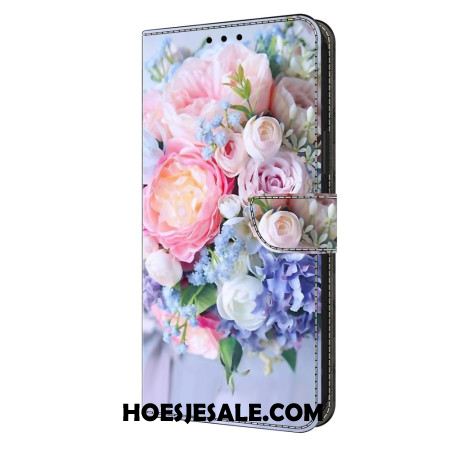 Bescherming Hoesje Xiaomi 14 Pro Kleurrijke Bloemen