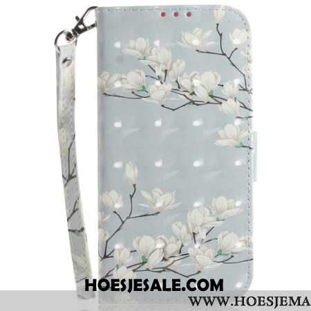 Bescherming Hoesje iPhone 16 Pro Max Band Magnolia's