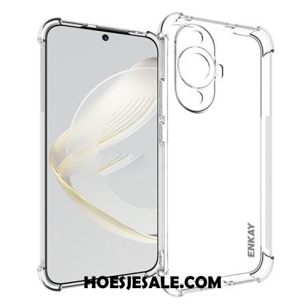 Case Hoesje Huawei Nova 12s Telefoonhoesje Transparante Enkay Versterkte Hoeken