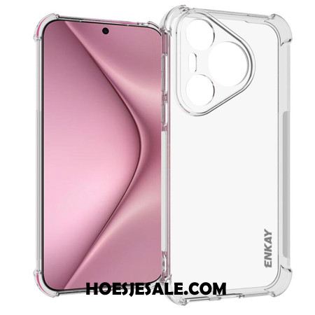 Case Hoesje Huawei Pura 70 Telefoonhoesje Transparant Enkay