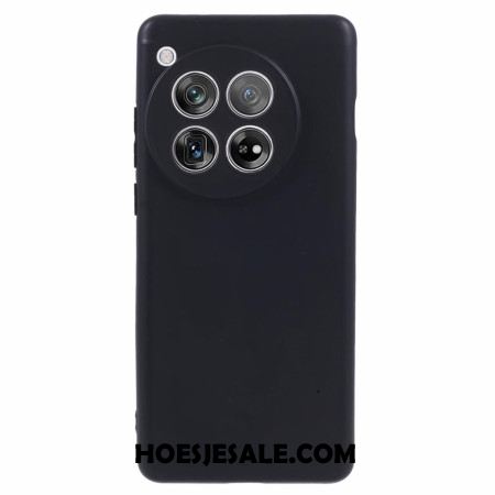 Case Hoesje Oneplus 12 5g Telefoonhoesje Zwart Siliconen