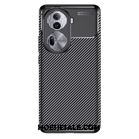 Case Hoesje Oppo Reno 11 5g Telefoonhoesje Flexibele Koolstofvezel