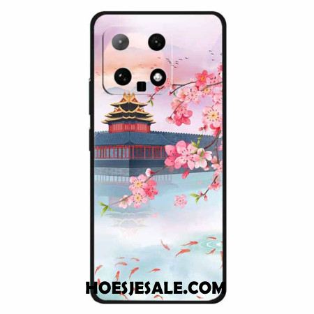 Case Hoesje Xiaomi 14 Telefoonhoesje Azië Schilderij