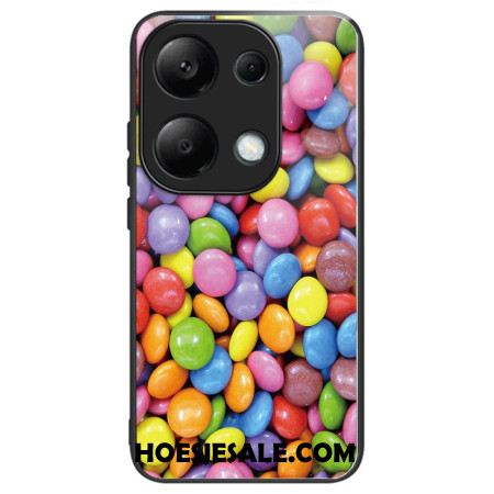 Case Hoesje Xiaomi Redmi Note 13 Pro 4g Telefoonhoesje Snoep Van Gehard Glas