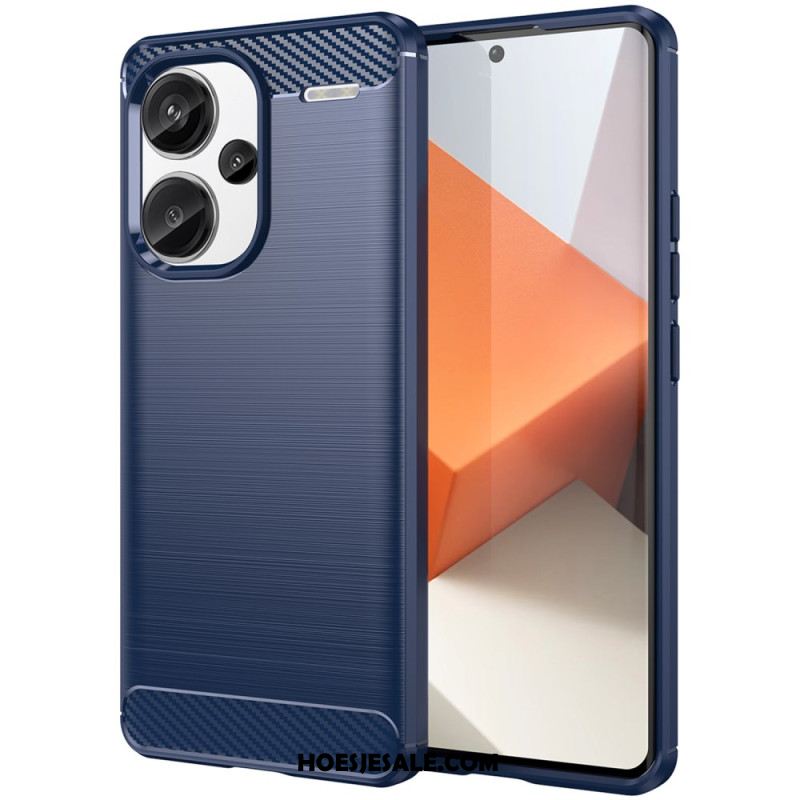 Case Hoesje Xiaomi Redmi Note 13 Pro Plus 5g Telefoonhoesje Geborstelde Koolstofvezel