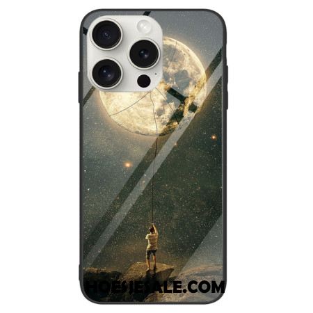 Case Hoesje iPhone 16 Pro Max Telefoonhoesje Maangehard Glas