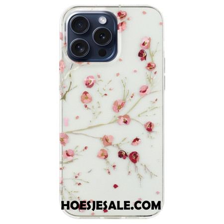 Case Hoesje iPhone 16 Pro Telefoonhoesje Bloemen