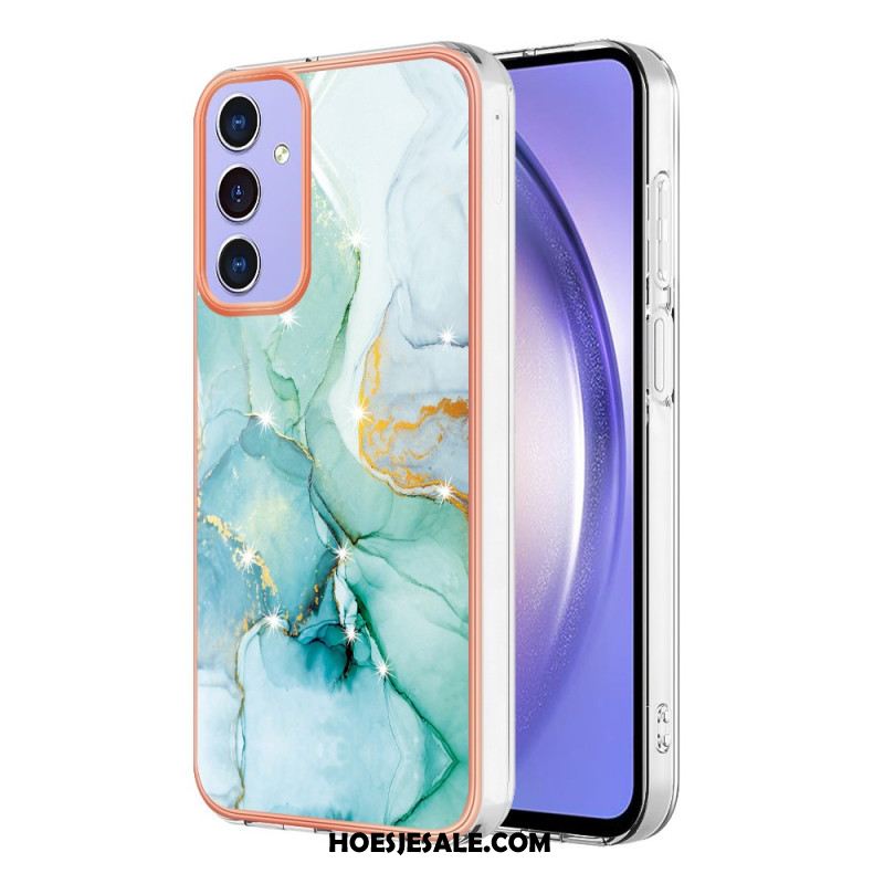 Cover Hoesje Samsung Galaxy A15 5g Telefoonhoesje Marmereffect