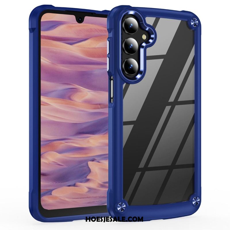 Cover Hoesje Samsung Galaxy A16 5g Telefoonhoesje Aluminium Frame