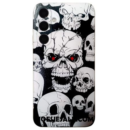 Cover Hoesje Samsung Galaxy A16 5g Telefoonhoesje Schedels