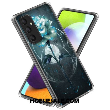 Cover Hoesje Samsung Galaxy A55 5g Telefoonhoesje Groene Roos