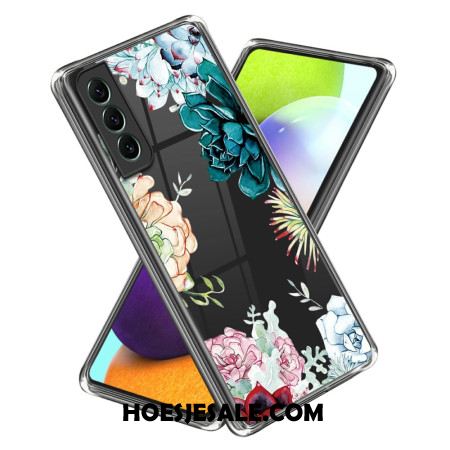 Cover Hoesje Samsung Galaxy S24 Plus 5g Telefoonhoesje Planten