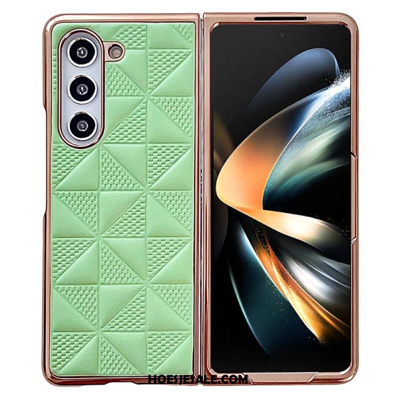 Cover Hoesje Samsung Galaxy Z Fold 6 Telefoonhoesje Gewatteerd