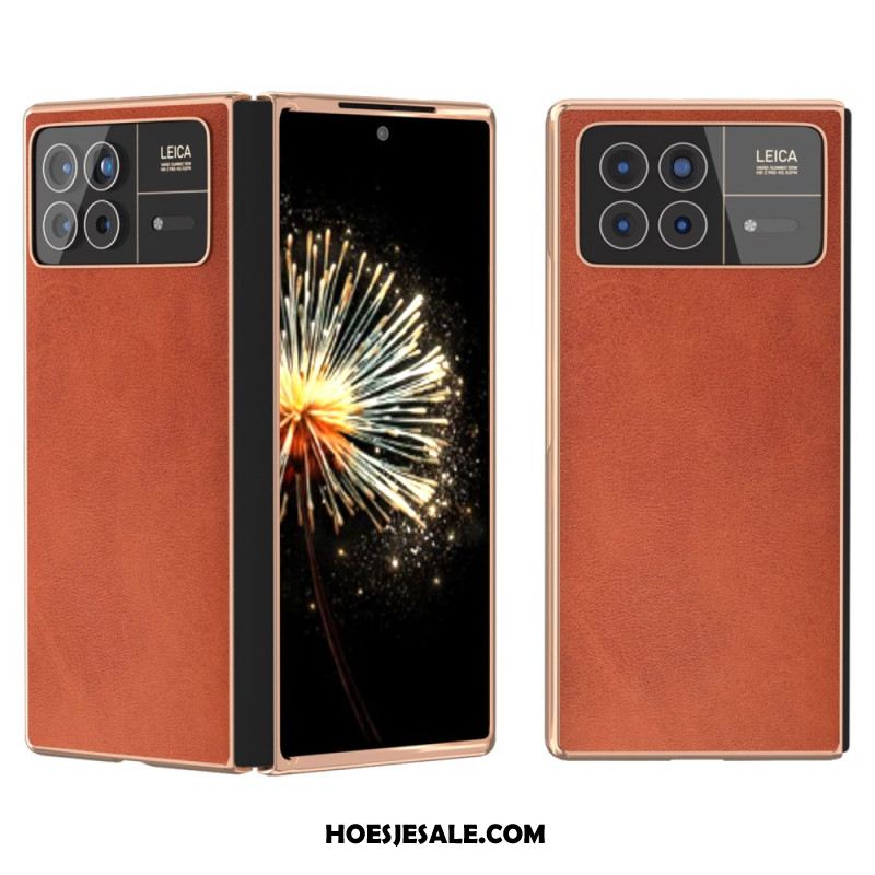 Cover Hoesje Xiaomi Mix Fold 3 Telefoonhoesje Glad Oppervlak