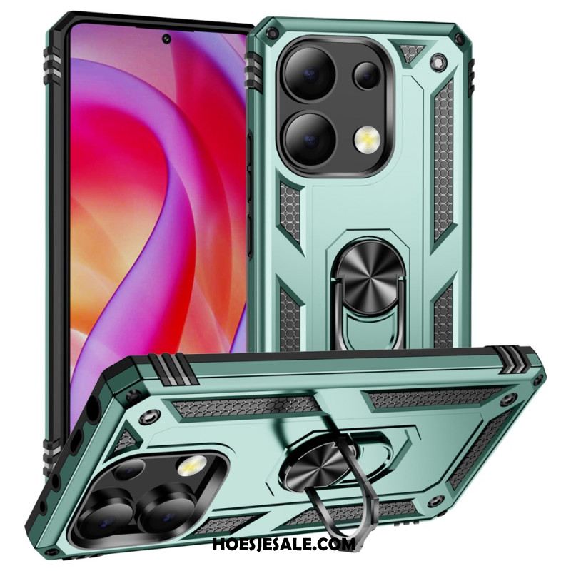 Cover Hoesje Xiaomi Redmi Note 13 4g Telefoonhoesje Schokbestendige Ringsteun