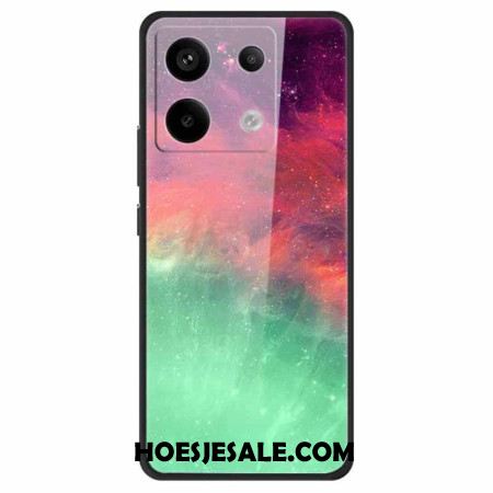 Cover Hoesje Xiaomi Redmi Note 13 Pro 5g Telefoonhoesje Gehard Glas Gekleurd Patroon