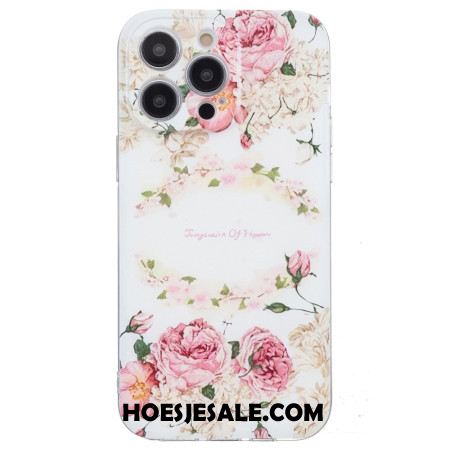 Cover Hoesje iPhone 16 Pro Max Telefoonhoesje Rozen