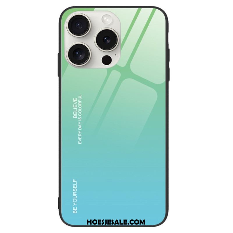 Cover Hoesje iPhone 16 Pro Max Telefoonhoesje Wees Jezelf