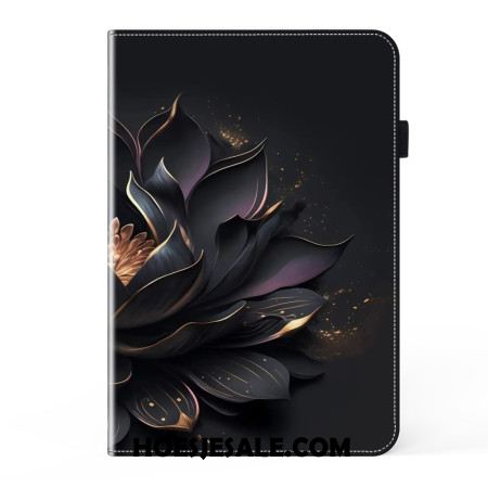 Cover Samsung Galaxy Tab S9 Fe Paarse Lotus