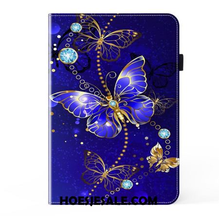 Cover Samsung Galaxy Tab S9 Fe Plus Diamanten Vlinder