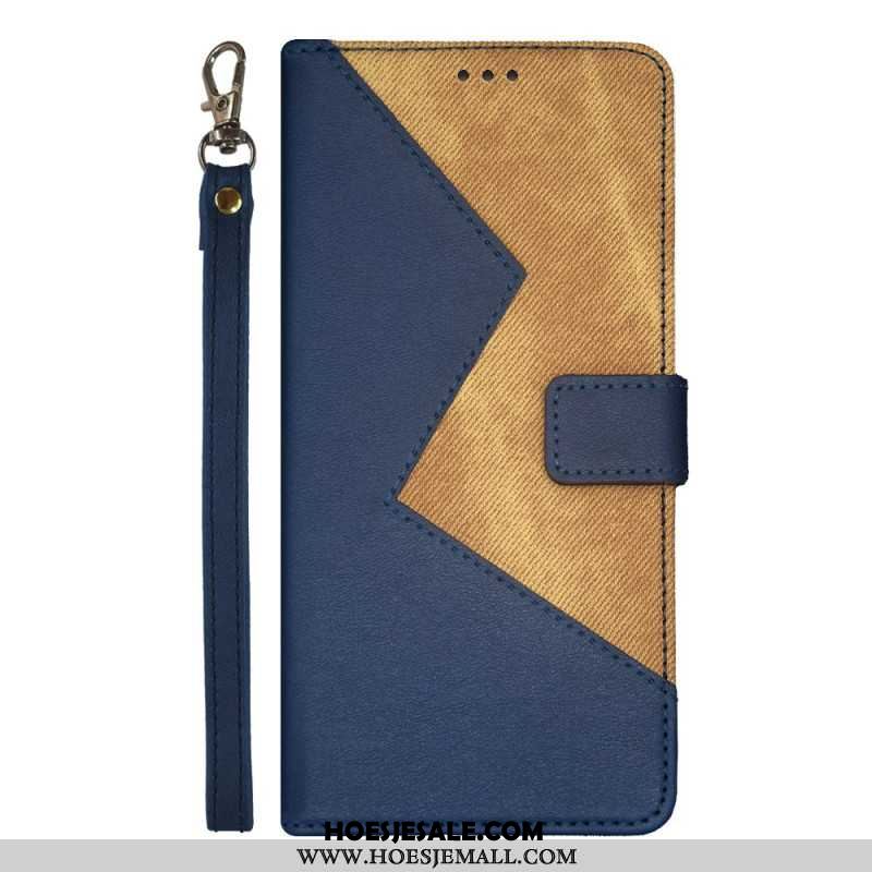 Flip Case Leren Samsung Galaxy A55 5g Idewei