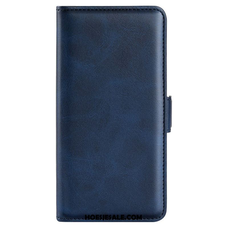 Flip Case Leren Xiaomi Redmi Note 13 Pro 4g Dubbele Magnetische Sluiting