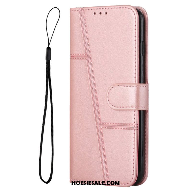 Flip Case Leren iPhone 16 Plus Zakelijk