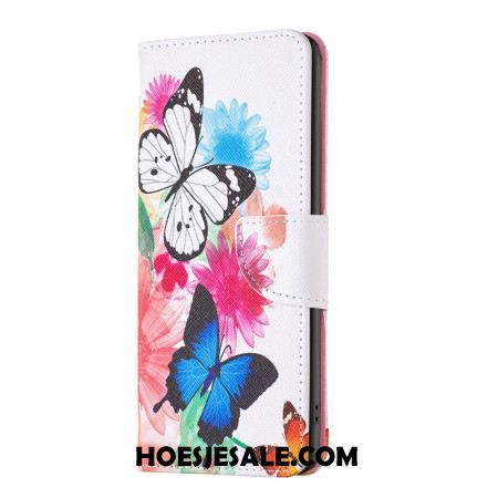 Folio-hoesje Oneplus 12 5g Twee Vlinders