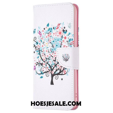 Folio-hoesje Oppo A98 5g Bloemrijke Boom