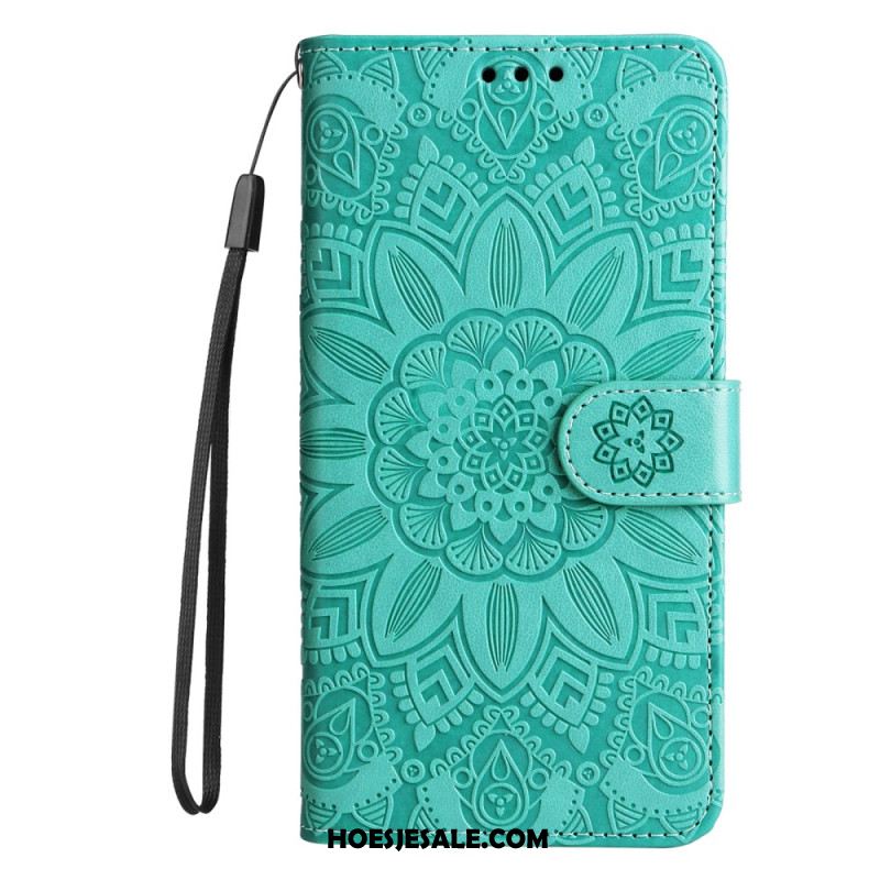 Folio-hoesje Oppo Reno 12f 5g Telefoonhoesje Flamboyante Mandala