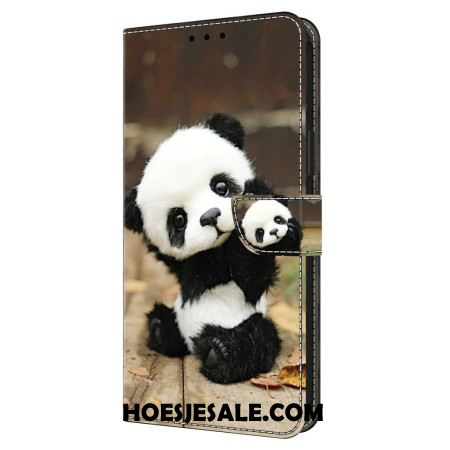 Folio-hoesje Samsung Galaxy A16 5g Telefoonhoesje Panda