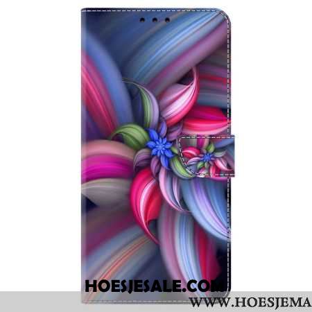 Folio-hoesje Samsung Galaxy S24 Plus 5g Kleurrijke Bloemen