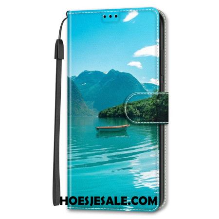 Folio-hoesje Samsung Galaxy S24 Ultra 5g Lanyardboot