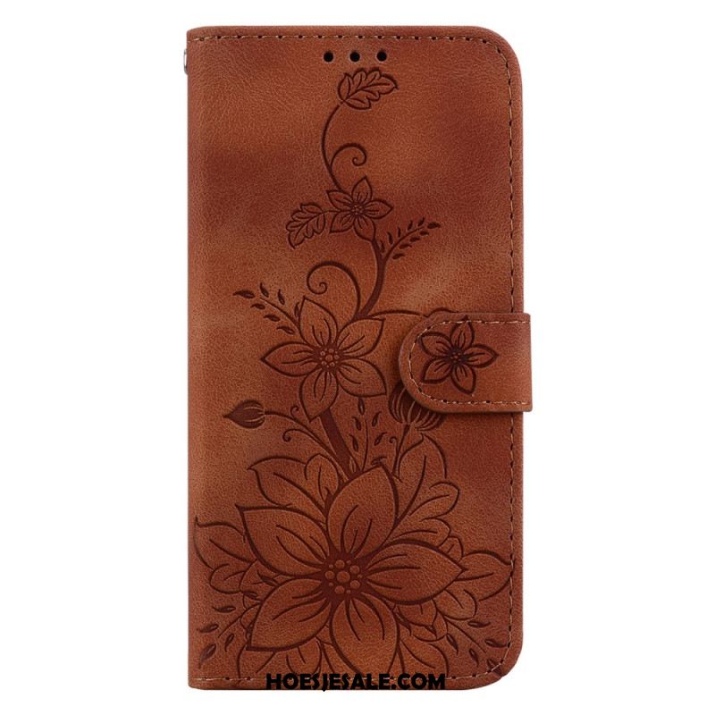 Folio-hoesje Xiaomi 14 Telefoonhoesje Bloemmotief