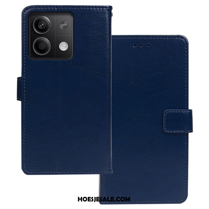 Folio-hoesje Xiaomi Redmi Note 13 5g Kunstleer Idewei