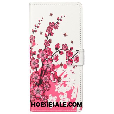 Folio-hoesje Xiaomi Redmi Note 13 5g Pruimenbloesems