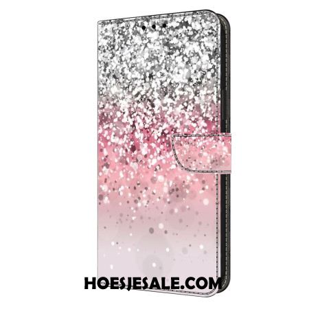 Folio-hoesje Xiaomi Redmi Note 13 5g Telefoonhoesje Verloopglitter