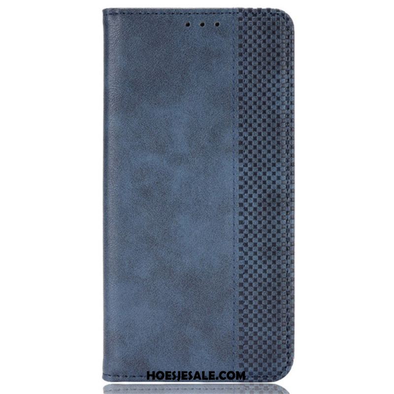 Folio-hoesje Xiaomi Redmi Note 13 Pro 4g Vintagestijl Bescherming Hoesje