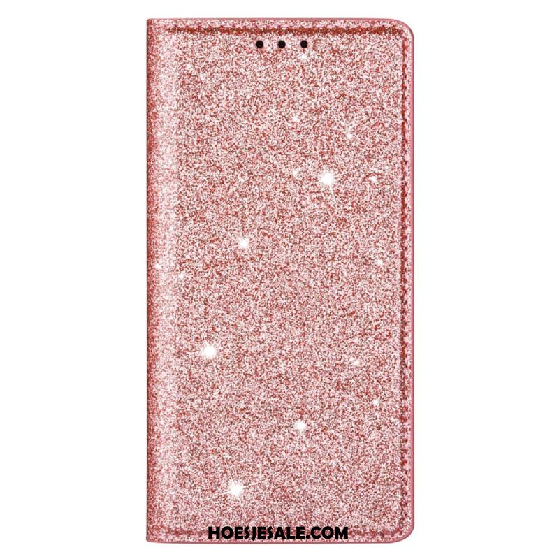 Folio-hoesje iPhone 16 Pro Glitters Bescherming Hoesje