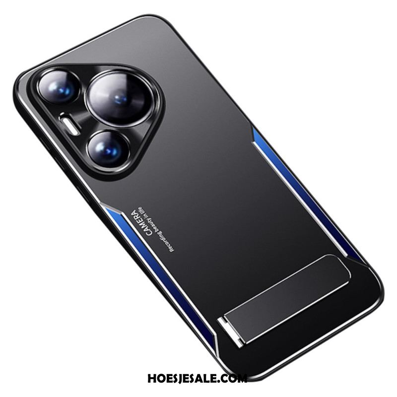 Hoesje Huawei Pura 70 Pro Ondersteuning Met Metaaleffect