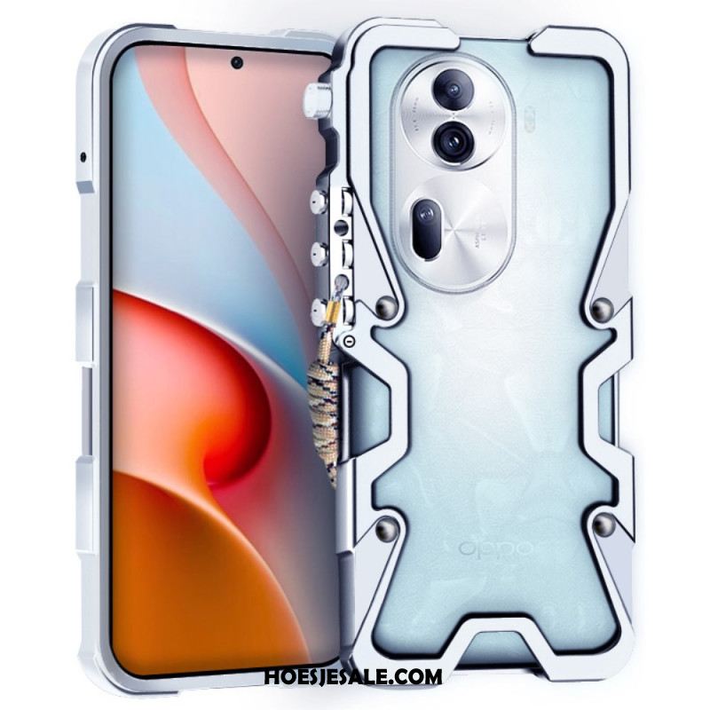 Hoesje Oppo Reno 11 Pro 5g Aluminiumlegering Bescherming Hoesje