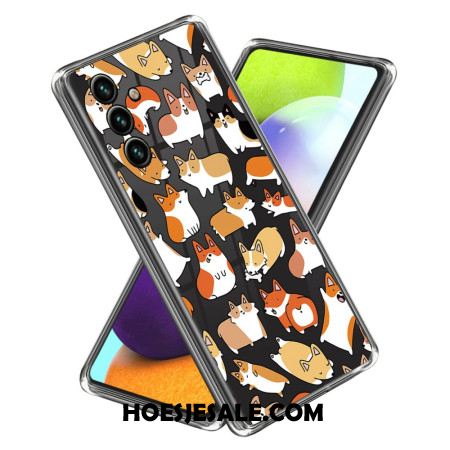 Hoesje Samsung Galaxy A15 Kleine Honden Bescherming Hoesje