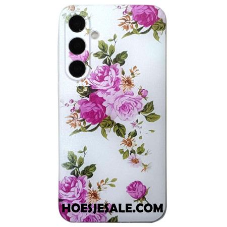 Hoesje Samsung Galaxy A16 5g Elegant Bloemmotief